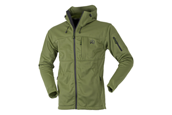 ASCENT SOFTSHELL JKT OLIVE GREEN 4XL