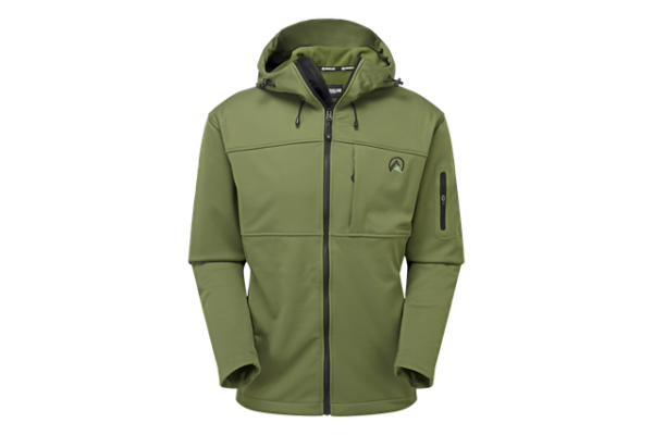 ASCENT SOFTSHELL JKT OLIVE GREEN 4XL - Image 2